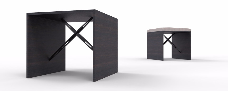 stools from a66 catamaran